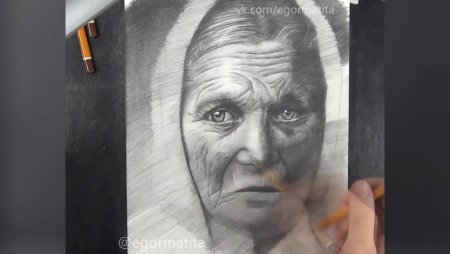 Техники рисования портретов карандашом