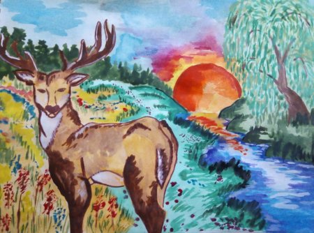 Рисунок наш край