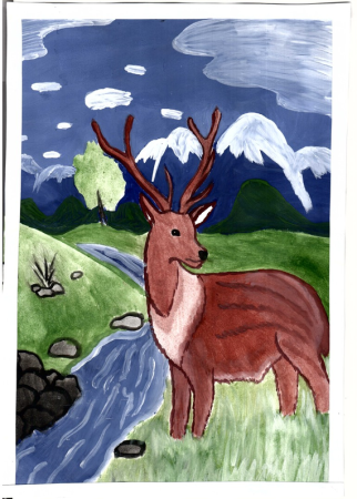 Заповедник рисунок