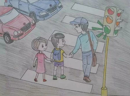 Раскраска ПДД