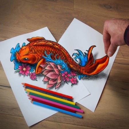 Объемные рисунки