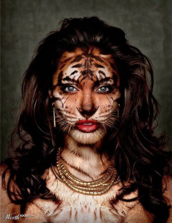 Девушка с лицом Льва