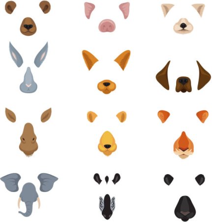 Собачьи ушки и носик