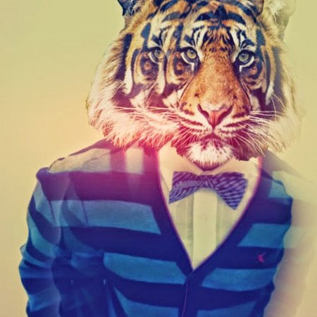 Человек с головой тигра