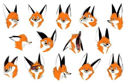 Лисьи уши референс