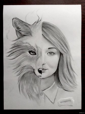 Животные карандашом