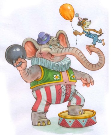 Цирк рисунок