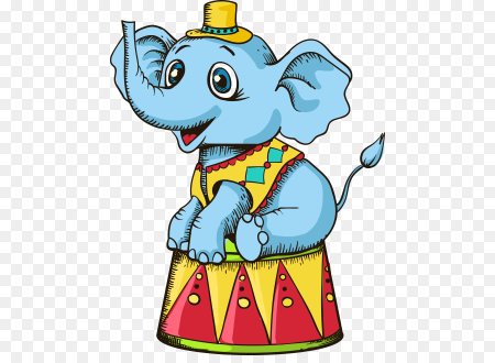 Цирковые животные рисунки