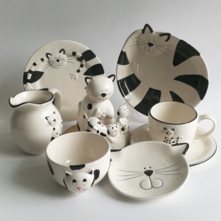 Сервиз с кошками