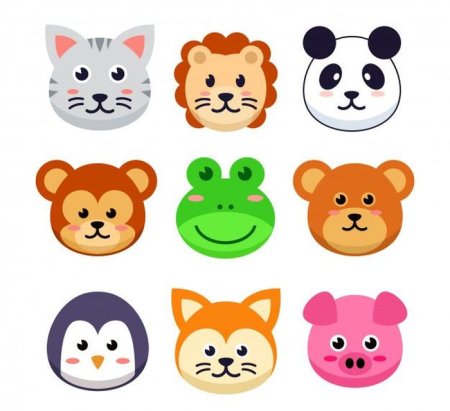 Мордочки для поделок