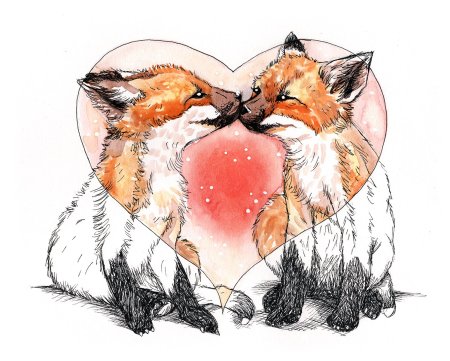 Влюбленный Лисенок