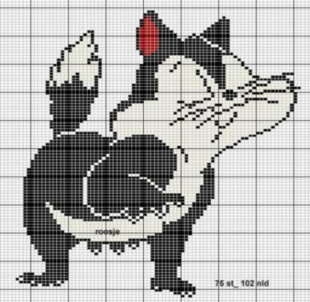 Схемы для вывязывания рисунков