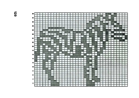 Жаккард Зебра схема