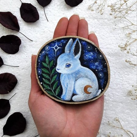 Рисование на спилах