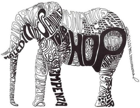 Каллиграфический стиль рисования