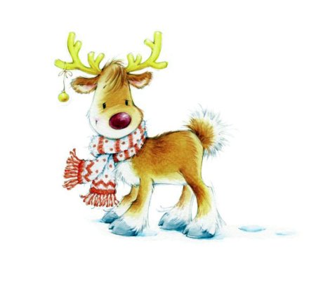 Новогодние олени картинки