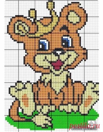 Детские вышивки крестиком