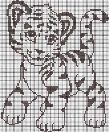 Жаккардовый узоры с животными