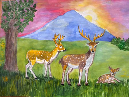 Рисование для детей Африка