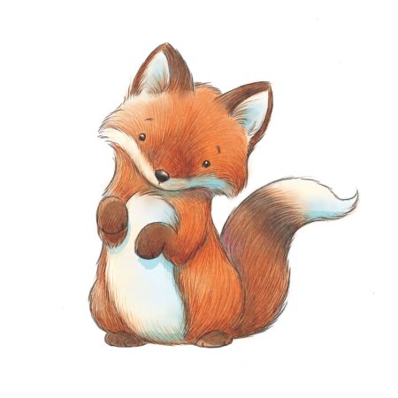 Милый Лисёнок арт