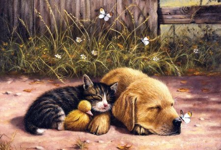 Картины художников изображение животных