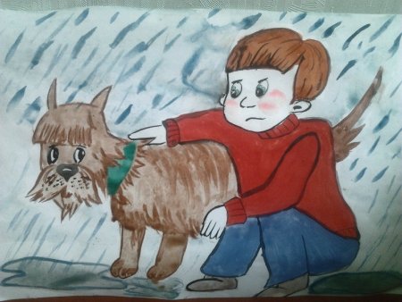 Добрые рисунки карандашом