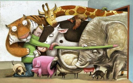 Вегетарианство иллюстрация