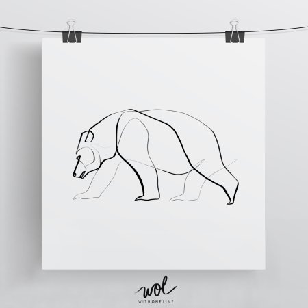 Животные одной линией