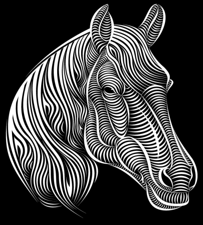 Раскрашивание линиями