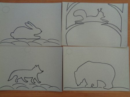 Рисование в подготовительной группе Дикие диво