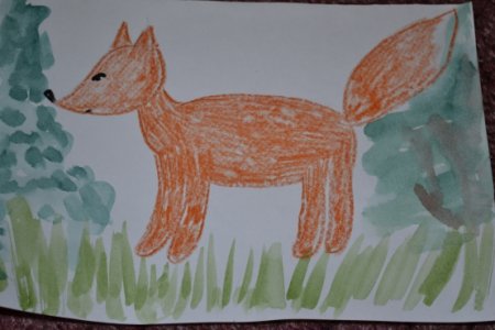 Рисование в подготовительной группе Дикие диво