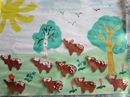 Рисование в подготовительной группе