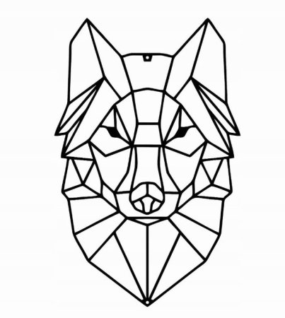 Животные геометрическими фигурами