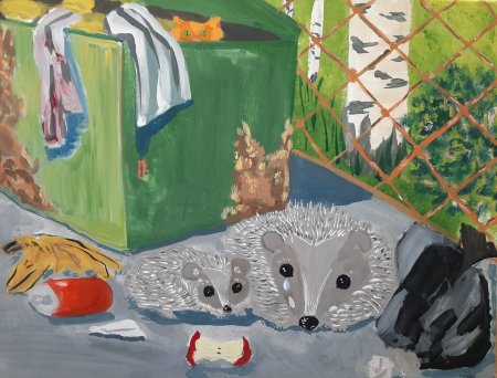 Рисунок берегите животных