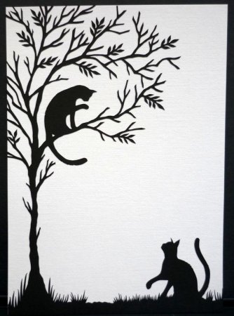 Силуэтное рисование