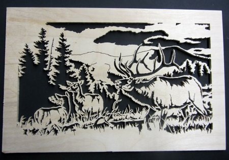 Панно из фанеры лобзиком