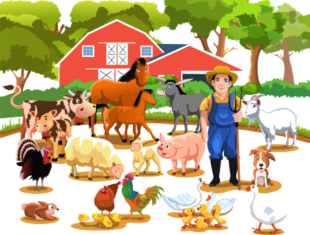 Животновод для детей