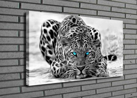 3д картины черно белые