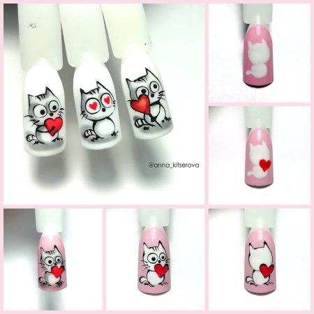 Ногти с пандочкой для ребенка