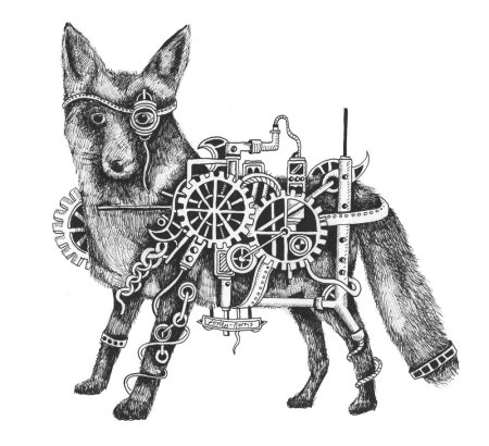 Стимпанк животное