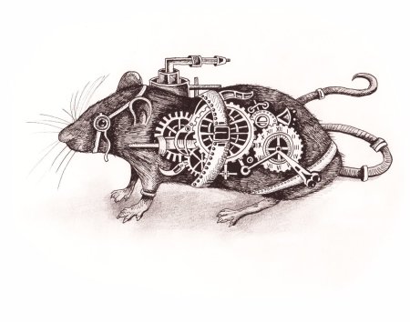 Животные в стиле стимпанк