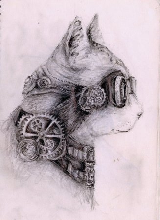 Стимпанк Наброски