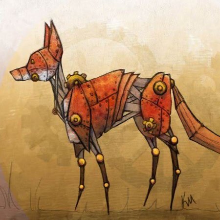 Лиса стимпанк