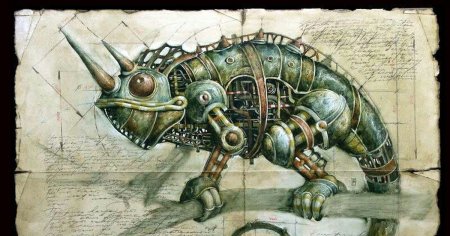 Механический хамелеон