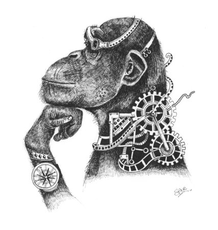 Стимпанк животные