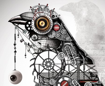 Композиция из шестеренок