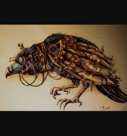 Звери в стиле стимпанк