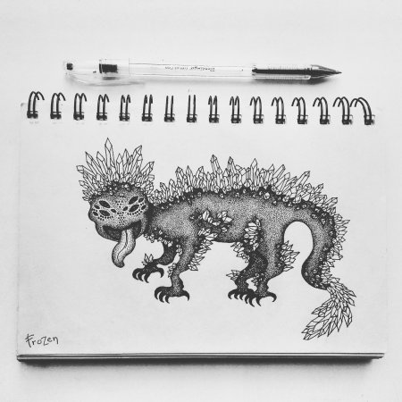 Рисование в блокноте в точку