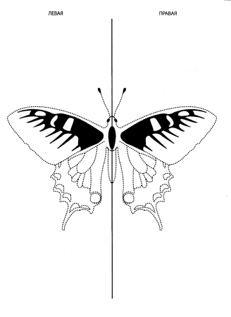 Симметричное рисование двумя руками