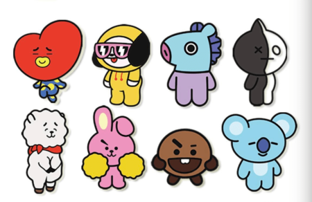 Bt21 и BTS С именами